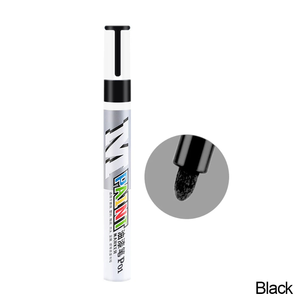 Car Scratch Repair & Tyre Paint Touch Up Pen black by HitMyNeed