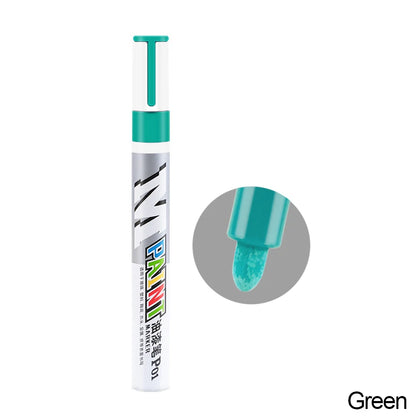 Car Scratch Repair & Tyre Paint Touch Up Pen green by HitMyNeed