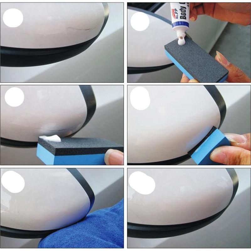 Car Scratch Repair Wax & Sponge Kit by HitMyNeed