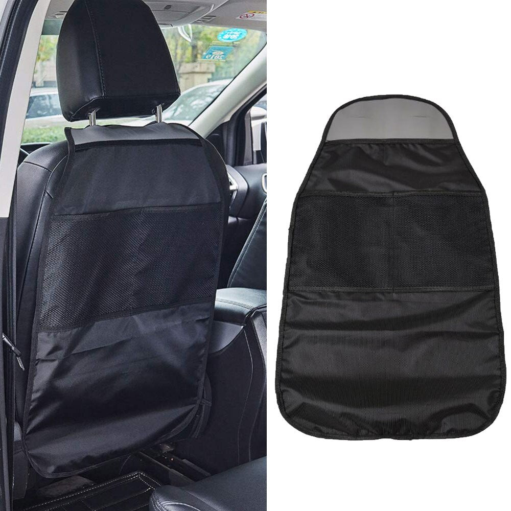 Car Seat Kick Protector with Storage Pockets by HitMyNeed