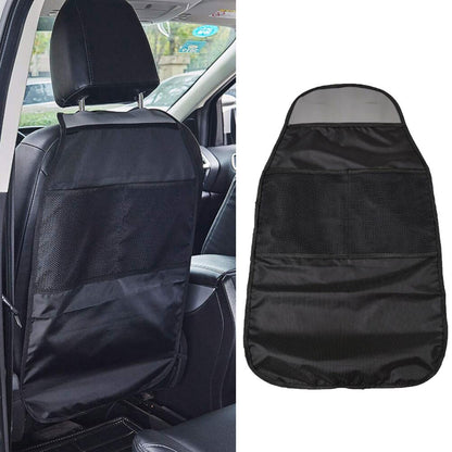 Car Seat Kick Protector with Storage Pockets by HitMyNeed