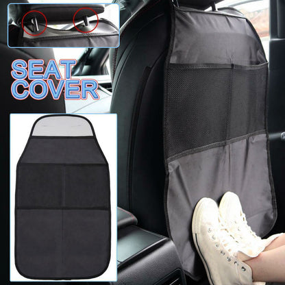Car Seat Kick Protector with Storage Pockets by HitMyNeed