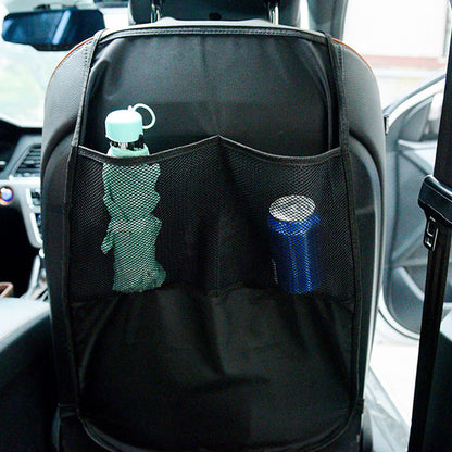 Car Seat Kick Protector with Storage Pockets by HitMyNeed