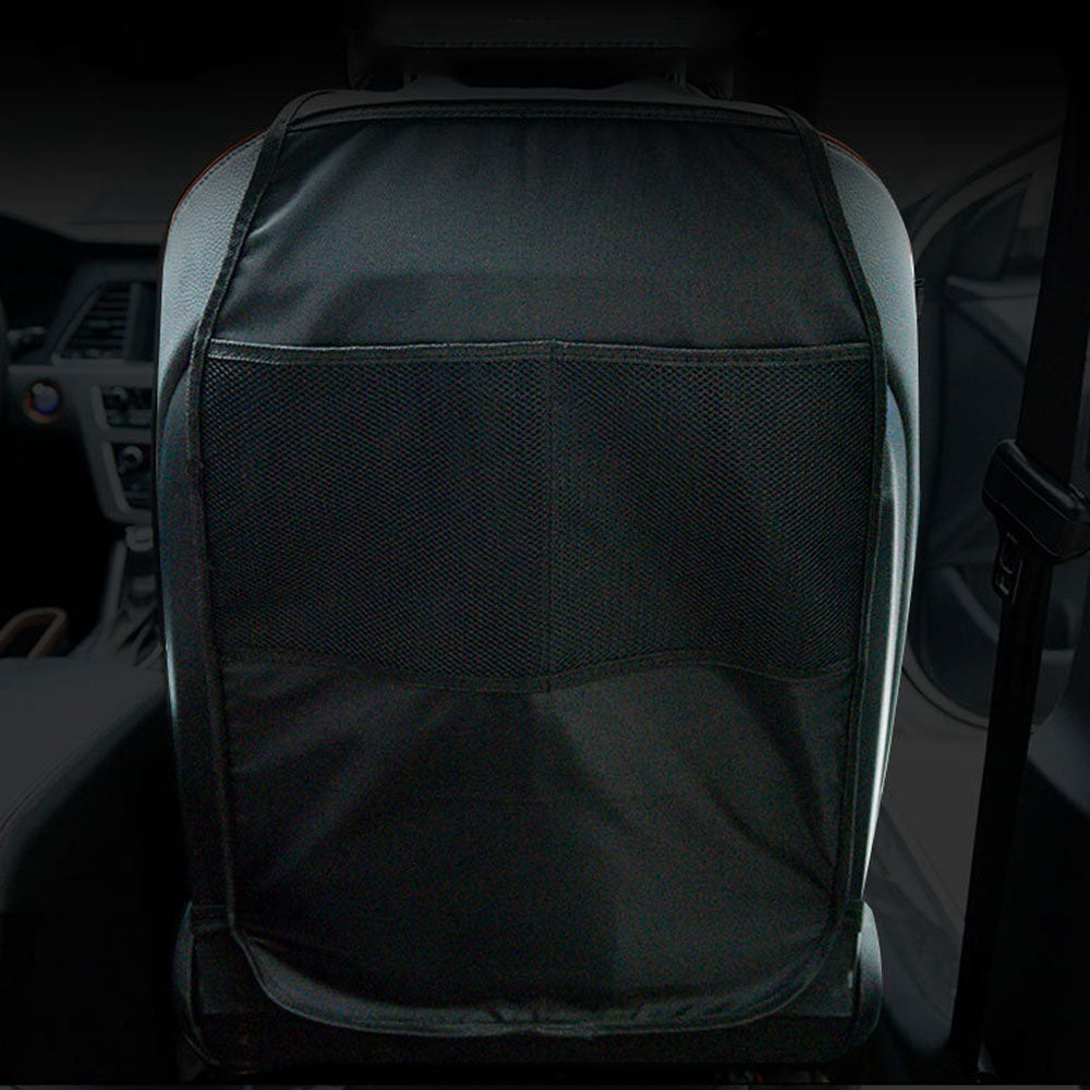 Car Seat Kick Protector with Storage Pockets by HitMyNeed