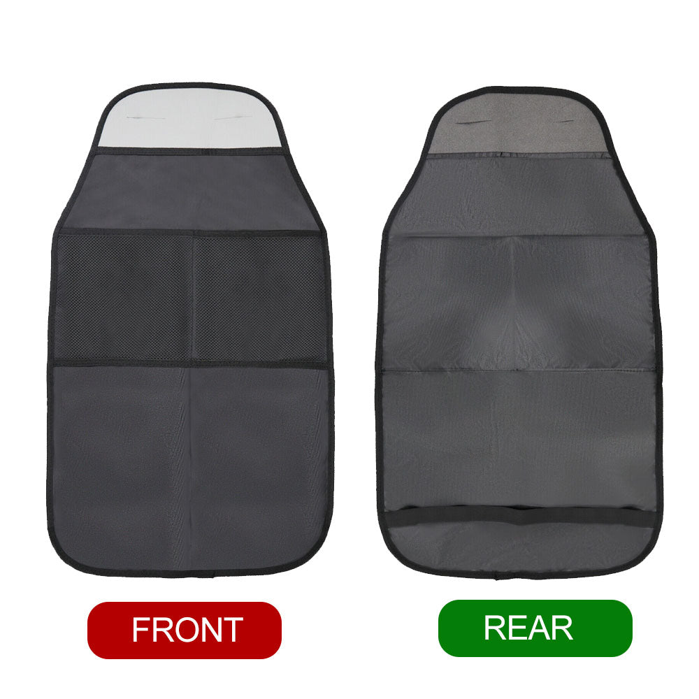 Car Seat Kick Protector with Storage Pockets by HitMyNeed