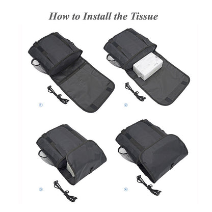 Car Seat Organizer with Insulated Cooler Bag by HitMyNeed