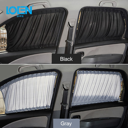 Car Side Window Curtains Sunshade Set by HitMyNeed