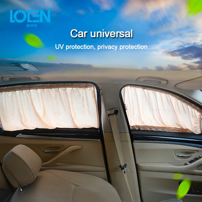 Car Side Window Curtains Sunshade Set by HitMyNeed