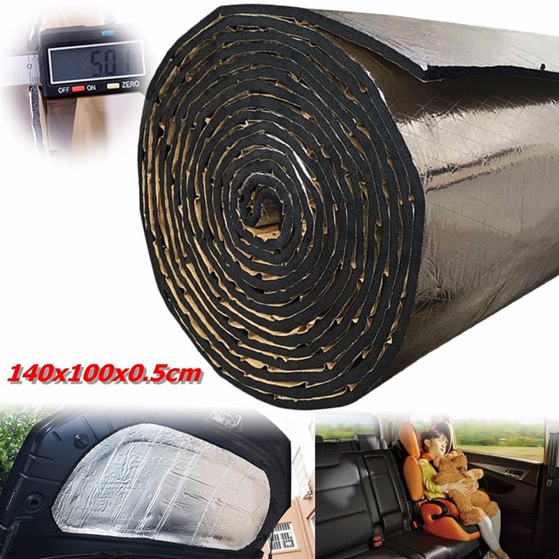 Car Sound Deadening and Heat Insulation Mat 140x100cm by HitMyNeed