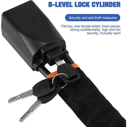 Car Steering Wheel Cable Lock in 4 Colors by HitMyNeed