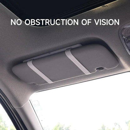 Car Sun Visor LED Makeup Mirror with Touch Dimming by HitMyNeed