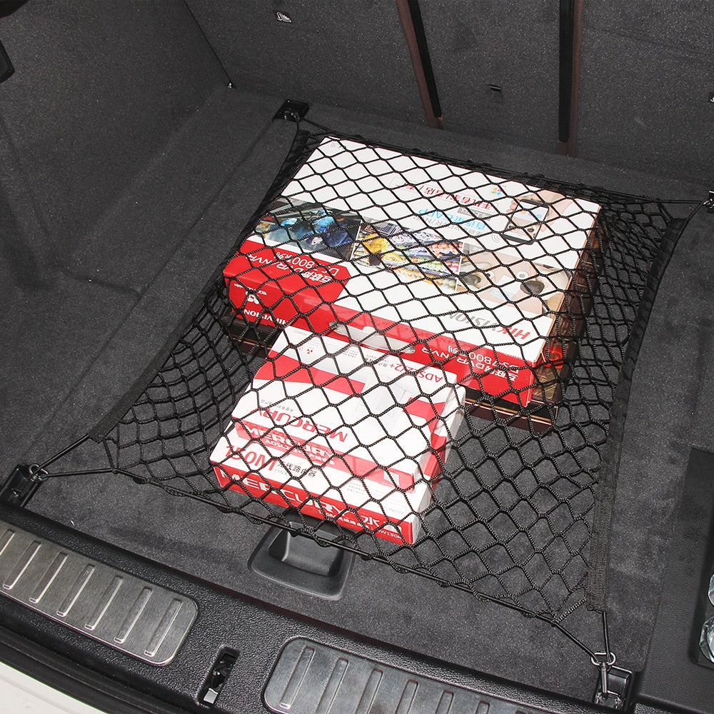 Car Trunk Cargo Net Mesh Organizer 65 x 50 cm by HitMyNeed