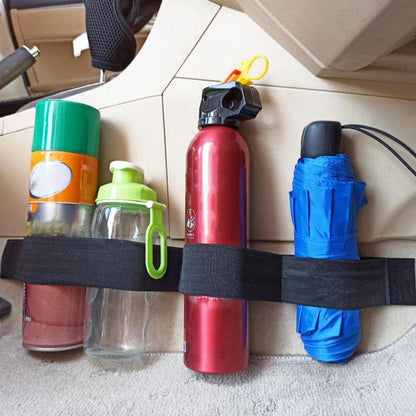 Car Trunk Fire Extinguisher & Cargo Fixing Belt by HitMyNeed