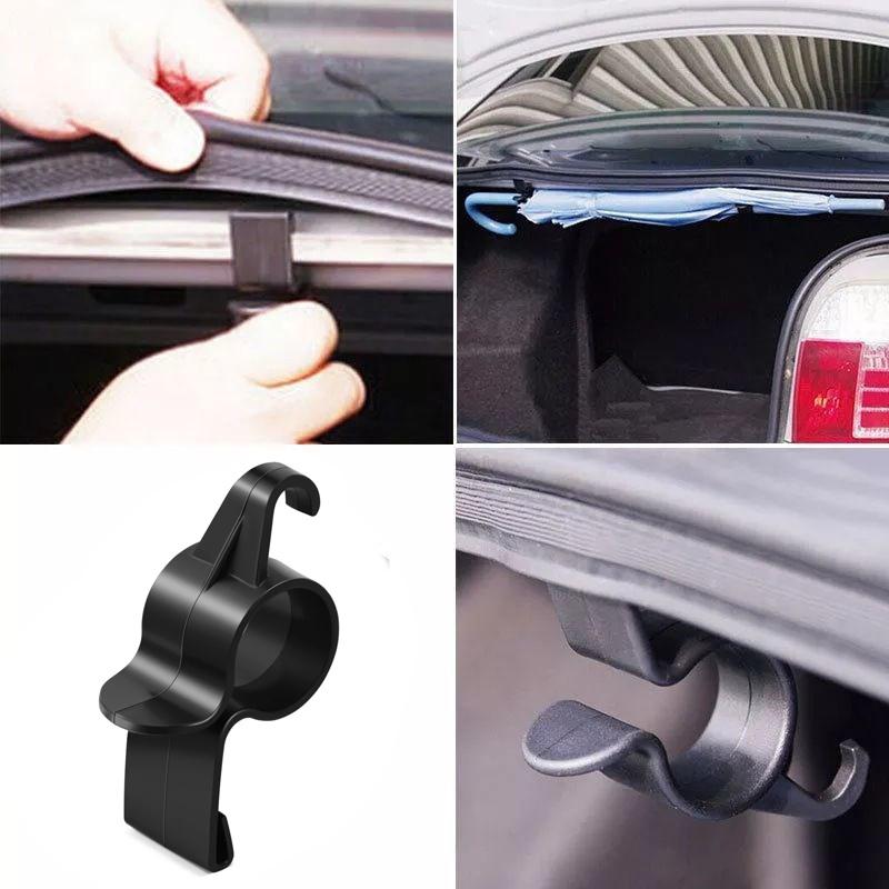 Car Trunk Umbrella Holder & Multi-Purpose Hook (2 Pack) by HitMyNeed