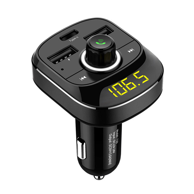 Car USB & Type-C Charger with FM Transmitter by HitMyNeed
