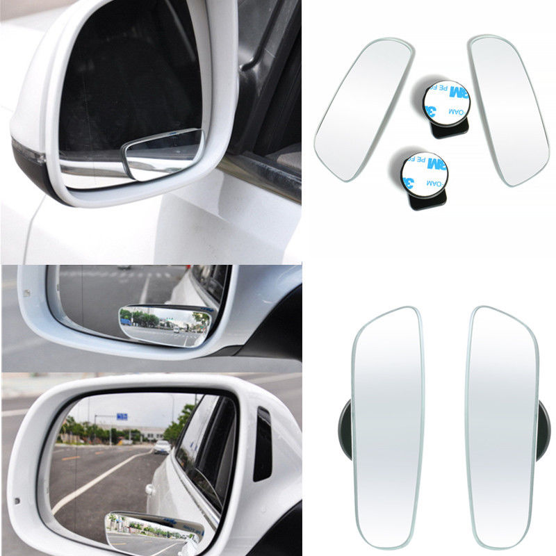 Car Wide Angle Convex Blind Spot Mirrors (Set of 2) by HitMyNeed