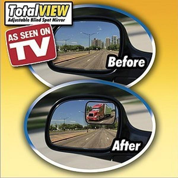 Car Wide Angle Convex Blind Spot Mirrors (Set of 2) by HitMyNeed