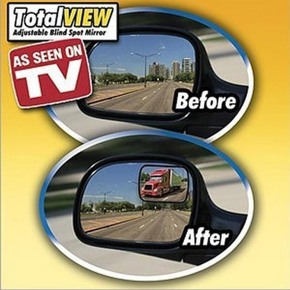 Car Wide Angle Convex Blind Spot Mirrors (Set of 2) by HitMyNeed