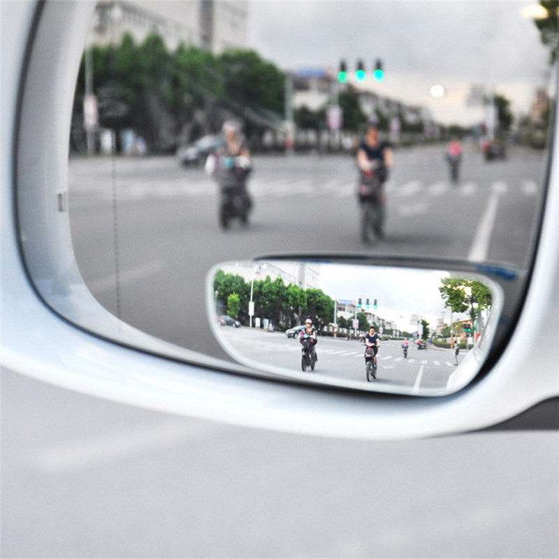Car Wide Angle Convex Blind Spot Mirrors (Set of 2) by HitMyNeed