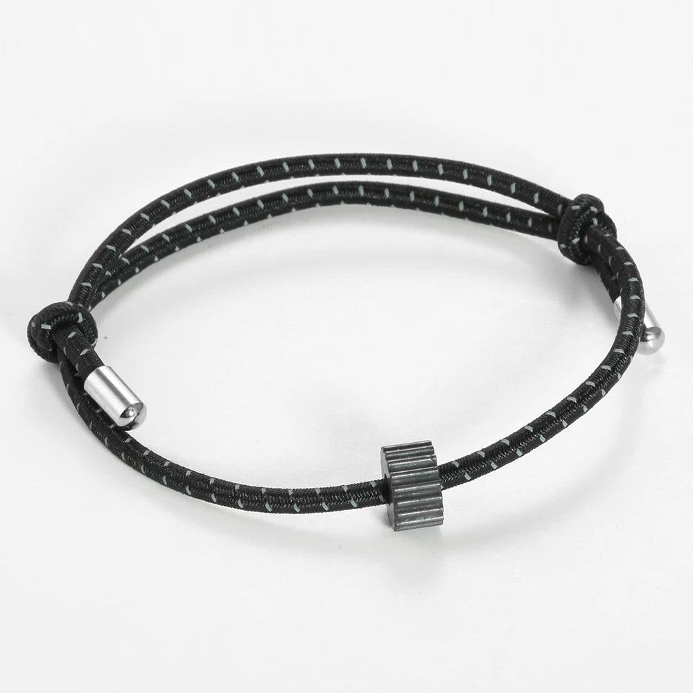 Car Window Breaker Bracelet with Tungsten Bead mybr0504b by HitMyNeed