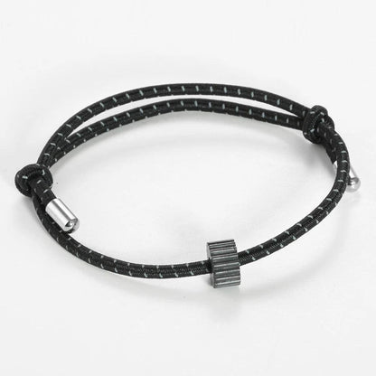 Car Window Breaker Bracelet with Tungsten Bead mybr0504b by HitMyNeed