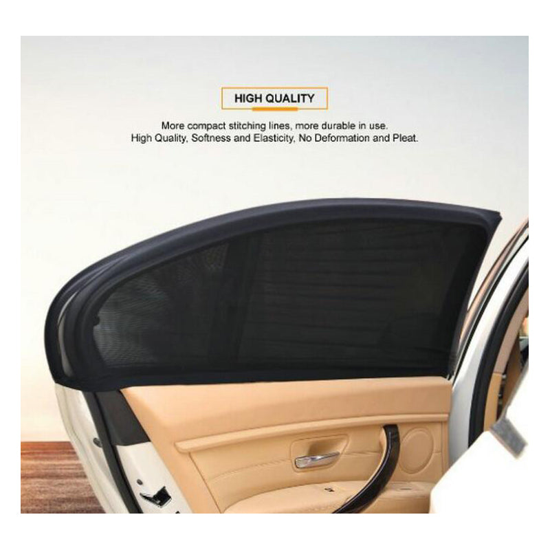 Car Window Mesh Sunshade Visors (Set of 2) by HitMyNeed