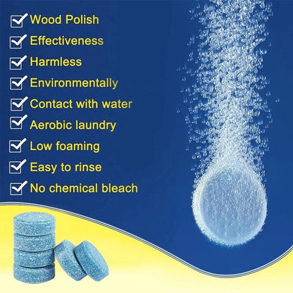 Car Windscreen Cleaning Effervescent Tablets 40pcs by HitMyNeed
