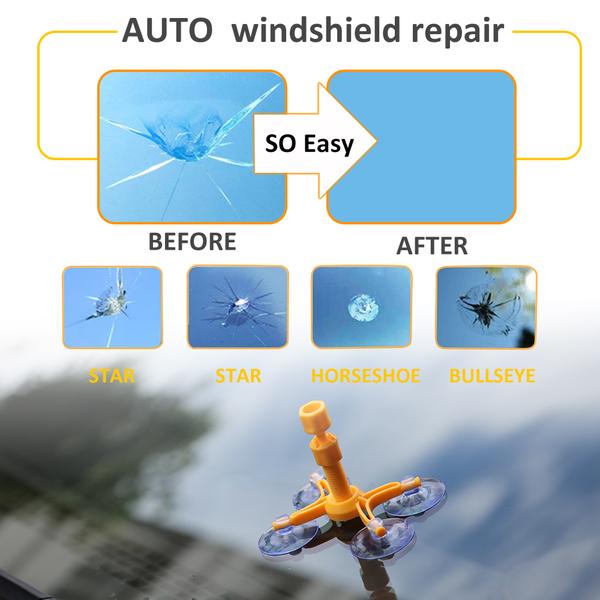 Car Windscreen Repair Kit for Chips and Cracks by HitMyNeed