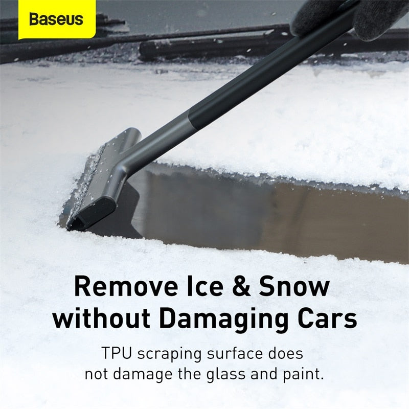 Car Windshield Ice Scraper with Double-Sided Head by HitMyNeed