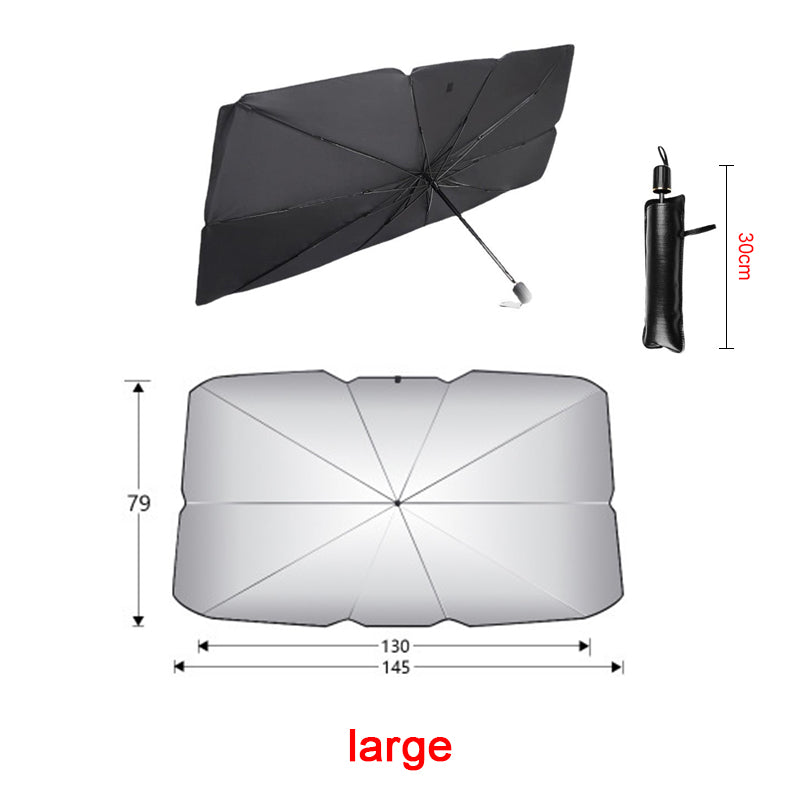 Car Windshield Sunshade Umbrella Foldable UV Protector by HitMyNeed