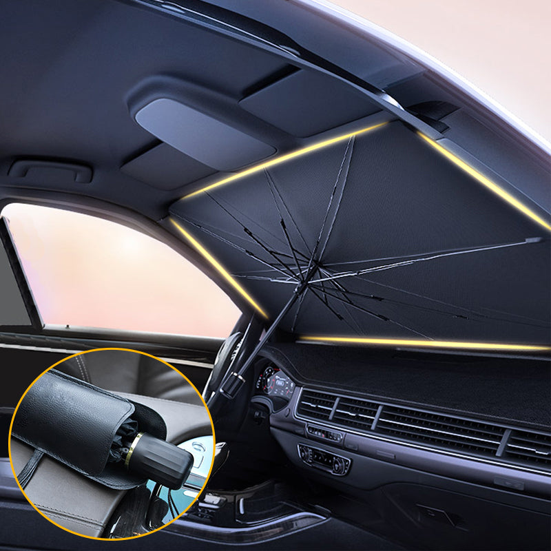 Car Windshield Sunshade Umbrella Foldable UV Protector Large by HitMyNeed