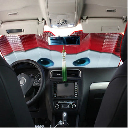 Car Windshield Sunshade with Eyes Design, 5 Colors by HitMyNeed