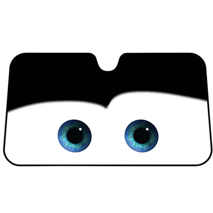 Car Windshield Sunshade with Eyes Design, 5 Colors black by HitMyNeed