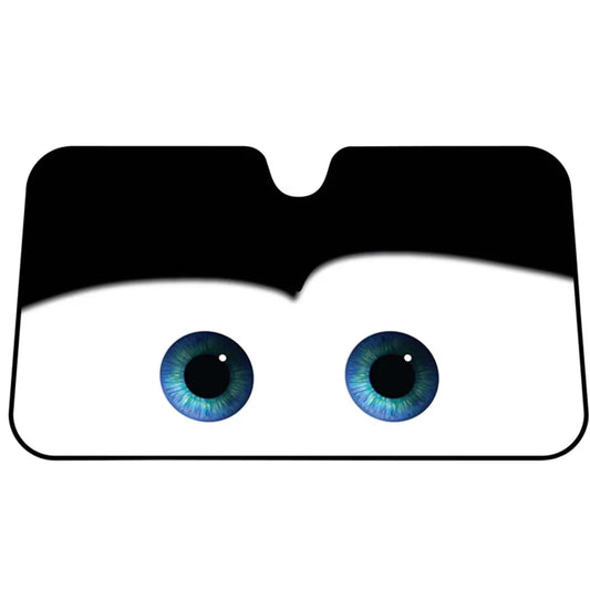 Car Windshield Sunshade with Eyes Design, 5 Colors black by HitMyNeed