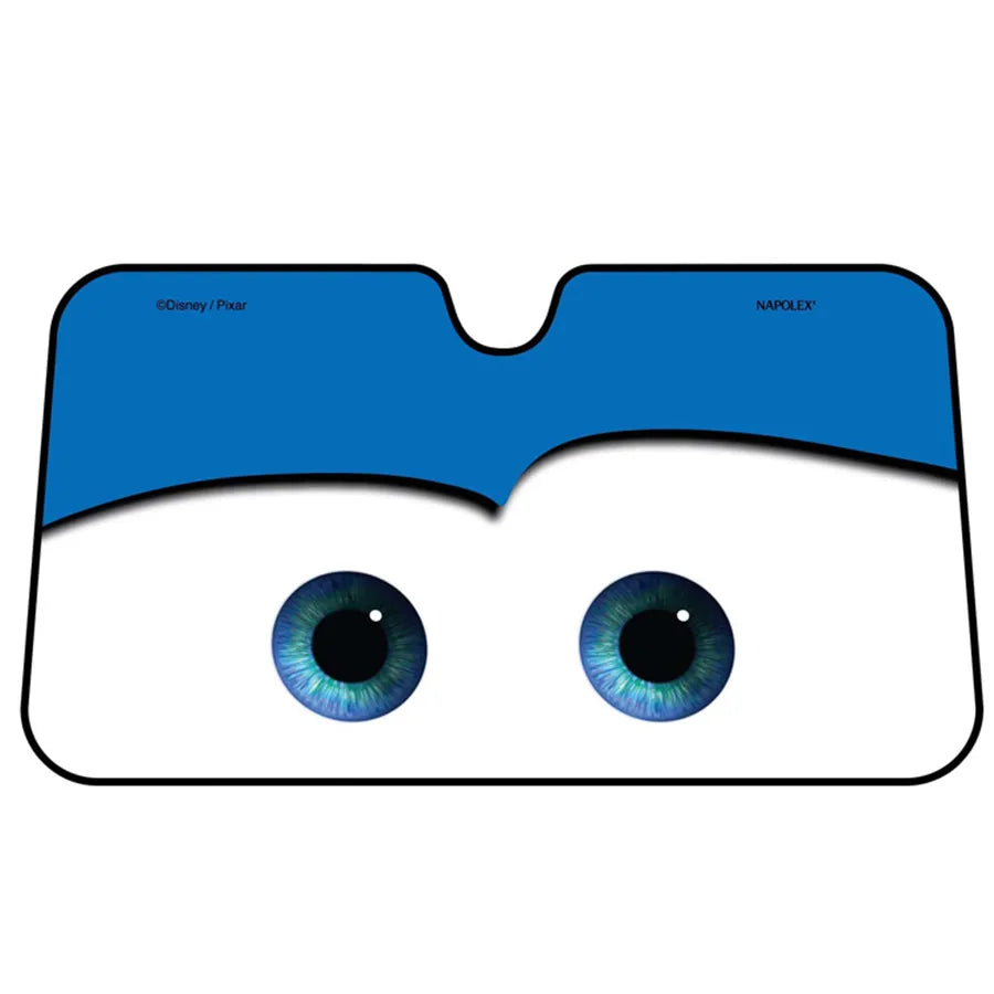 Car Windshield Sunshade with Eyes Design, 5 Colors blue by HitMyNeed