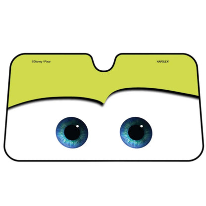 Car Windshield Sunshade with Eyes Design, 5 Colors green by HitMyNeed