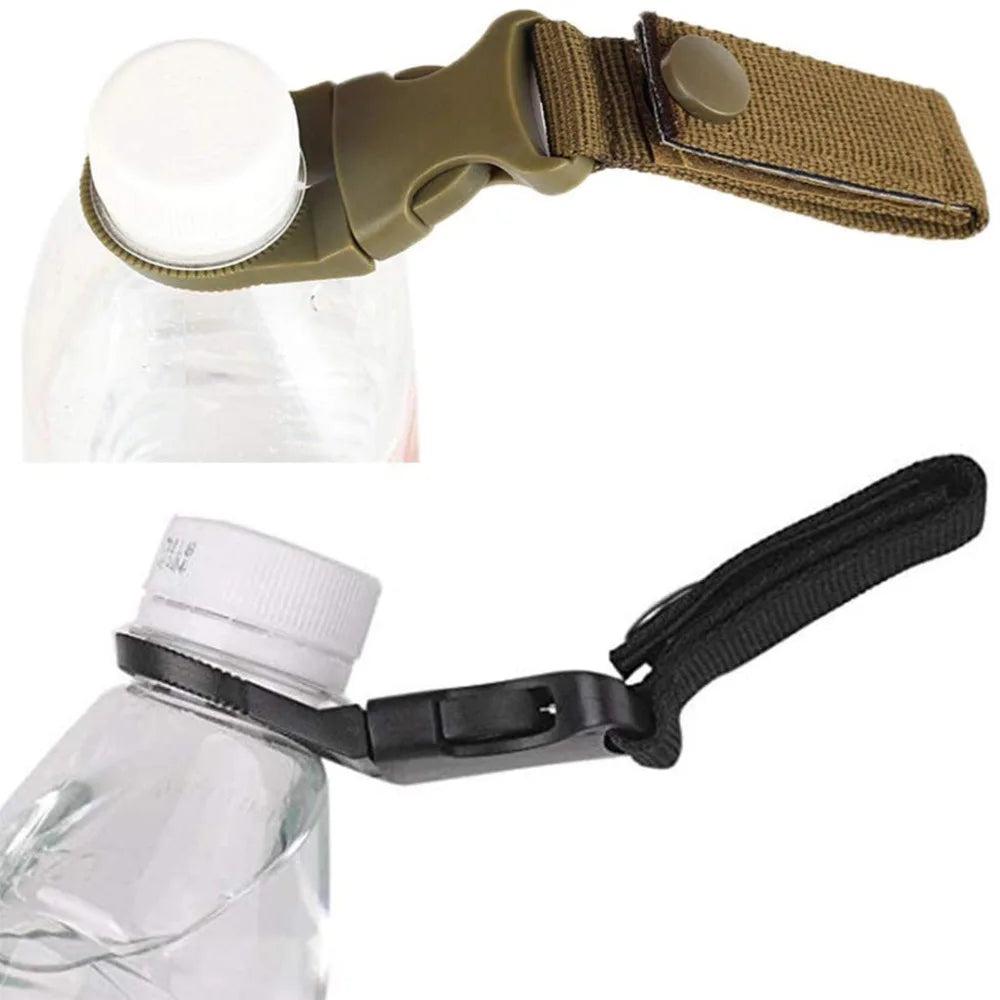 Carabiner Water Bottle Holder for Hiking & Camping by HitMyNeed