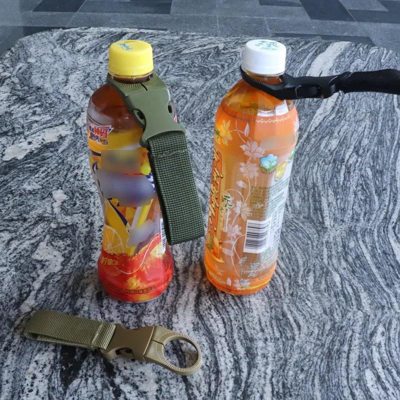 Carabiner Water Bottle Holder for Hiking & Camping by HitMyNeed