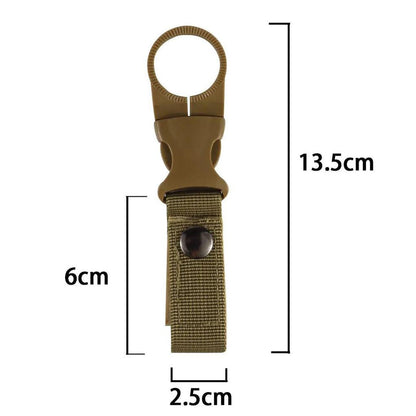 Carabiner Water Bottle Holder for Hiking & Camping by HitMyNeed