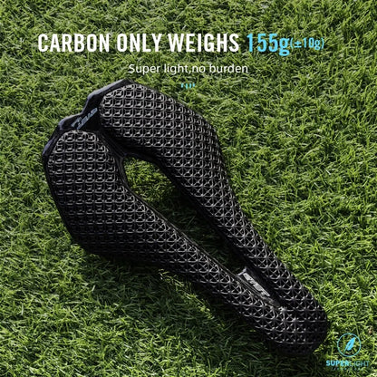 Carbon 3D Printed Ultralight Bike Saddle 115g by HitMyNeed