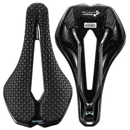 Carbon 3D Printed Ultralight Bike Saddle 115g x16-3d-saddle by HitMyNeed