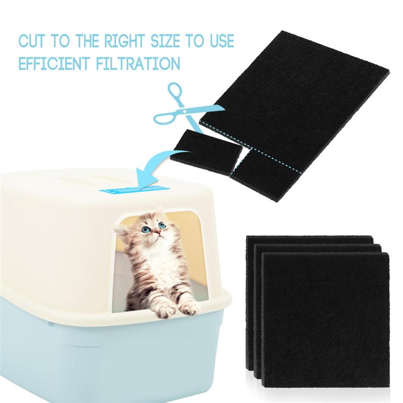 Carbon Cat Litter Filter Sheets, 8-Pack by HitMyNeed