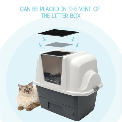 Carbon Cat Litter Filter Sheets, 8-Pack by HitMyNeed