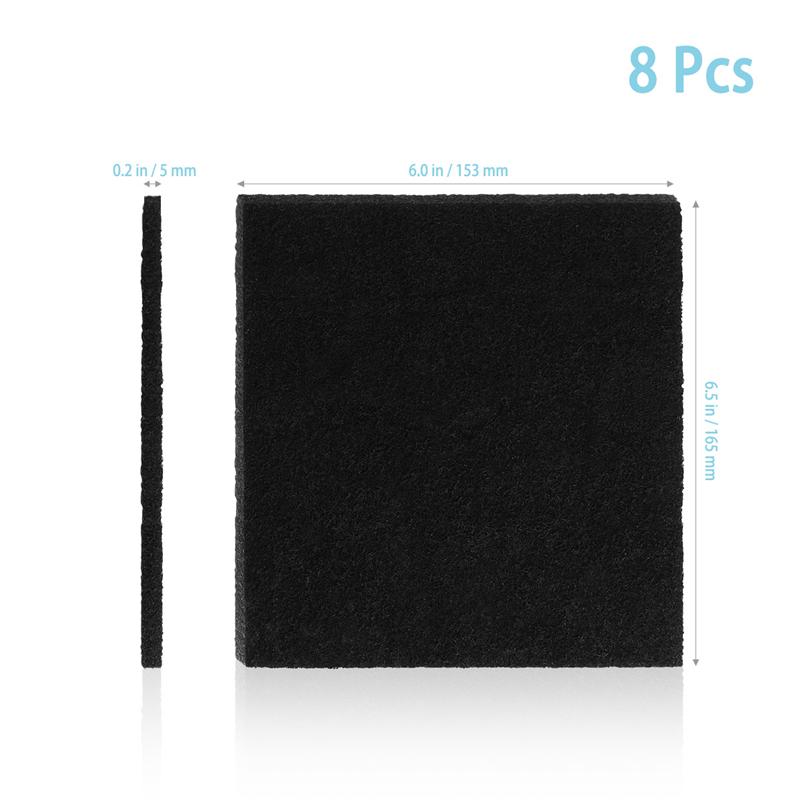 Carbon Cat Litter Filter Sheets, 8-Pack by HitMyNeed