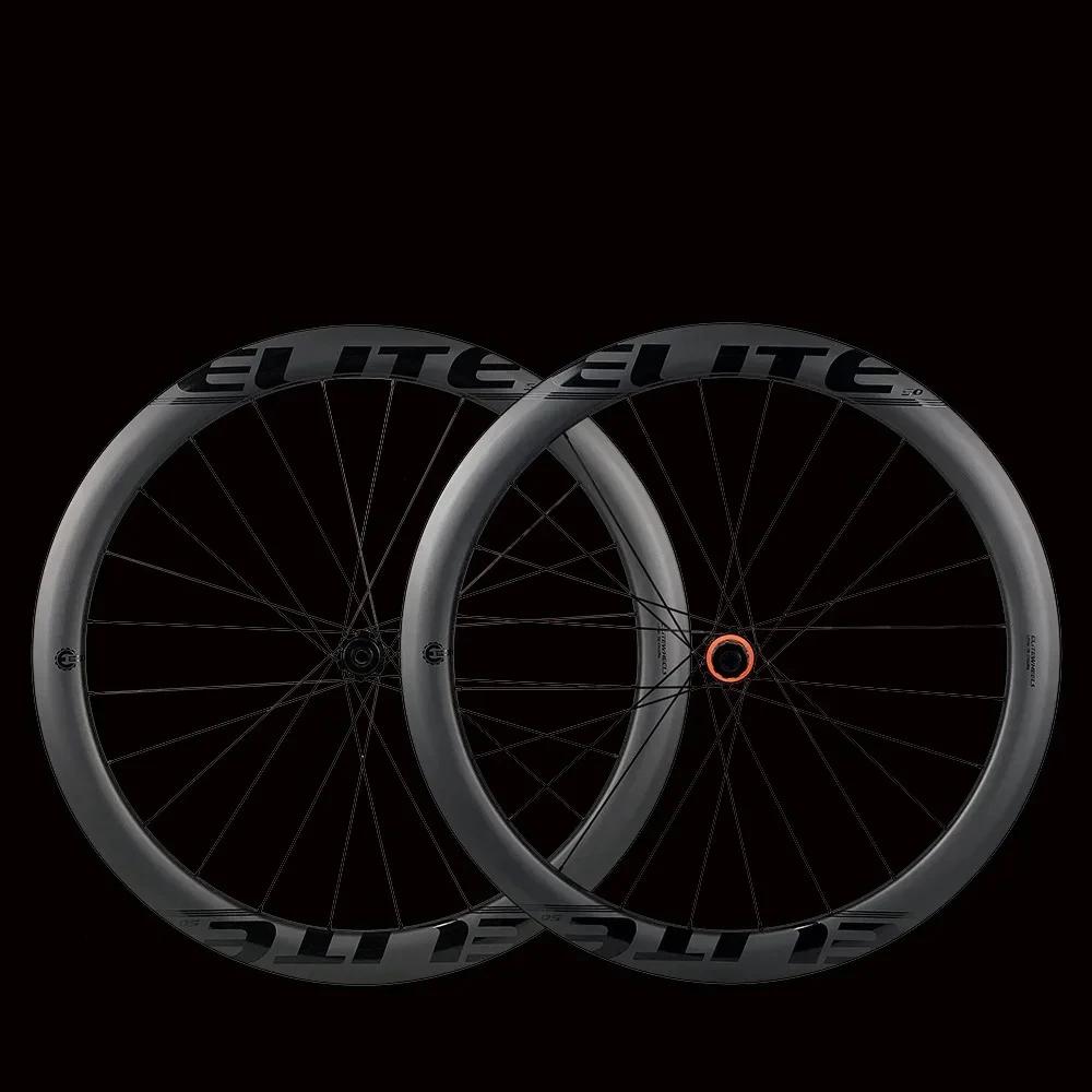 Carbon Disc Road Wheelset 700c UCI-Certified 38mm-depth-28mm by HitMyNeed