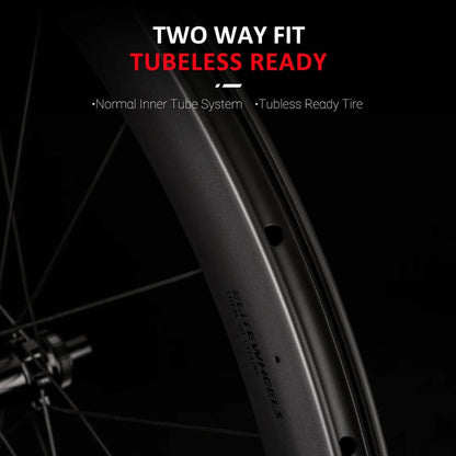 Carbon Disc Road Wheelset 700c UCI-Certified by HitMyNeed