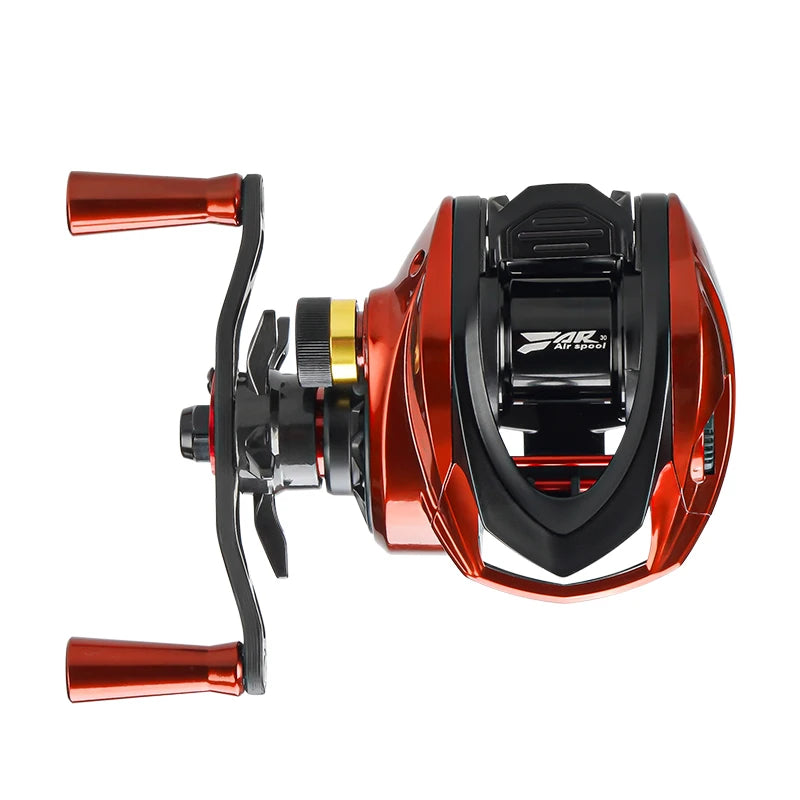 Carbon Fiber 4kg Drag Baitcasting Reel 5+1BB 8.1:1 by HitMyNeed