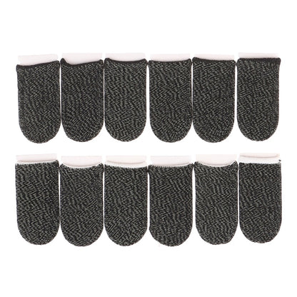 Carbon Fiber Mobile Gaming Thumb Sleeves (6 Pcs) by HitMyNeed