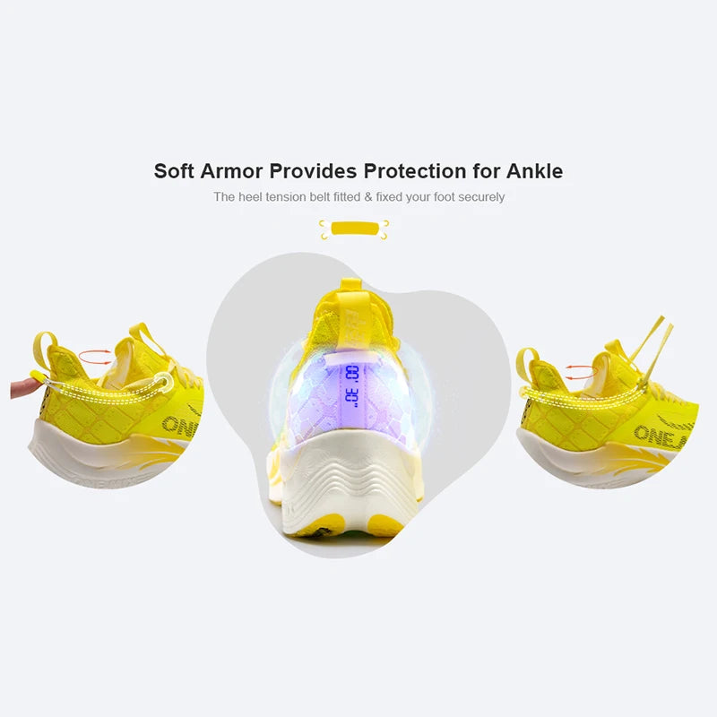 Carbon Fiber Plate Marathon Running Shoes by HitMyNeed