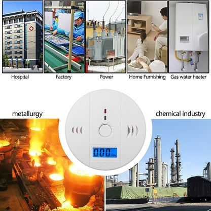 Carbon Monoxide Gas Detector with LCD and Alarm by HitMyNeed